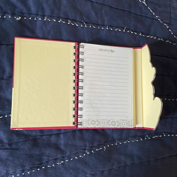 Mickey Autograph Mini Notebook - Red - Picture 5 of 15